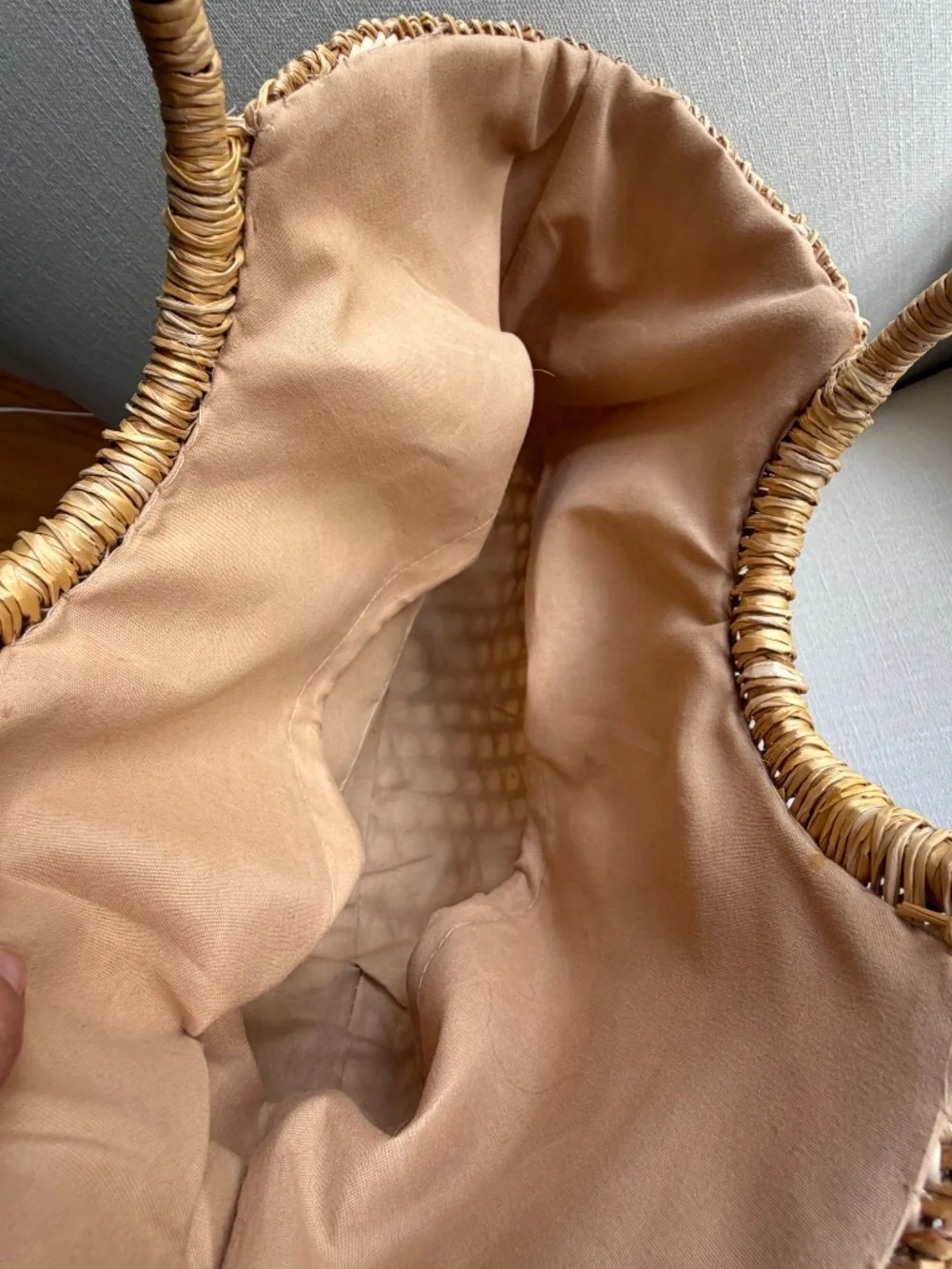 Straw Summer Bag - Picture 5 of 6